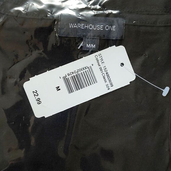 New With Tag Size Medium Warehouse One Women's Black F Bomb Racerback Tank - Picture 8 of 9